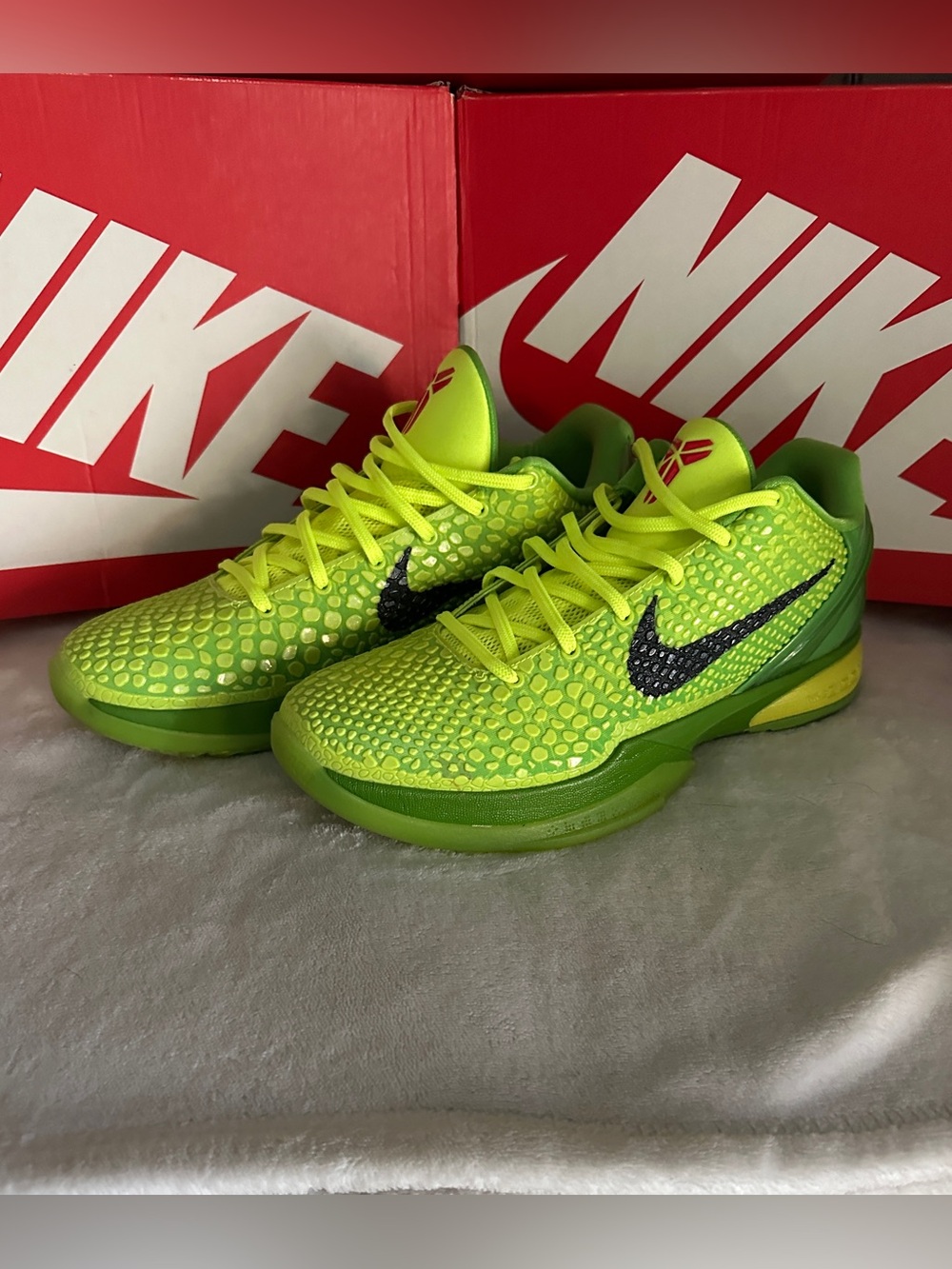 Nike Zoom Kobe 6 Protro 'Grinch' (2020) Size 9.5